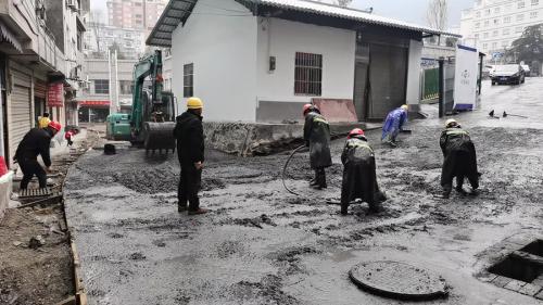 百日攻堅|嵐皋縣祥瑞城投建筑工程有限責任公司： 搶工期，保質量，跑出建設“加速度”